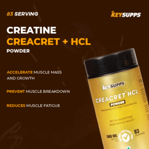 Creatine + HCL (83 Servings)